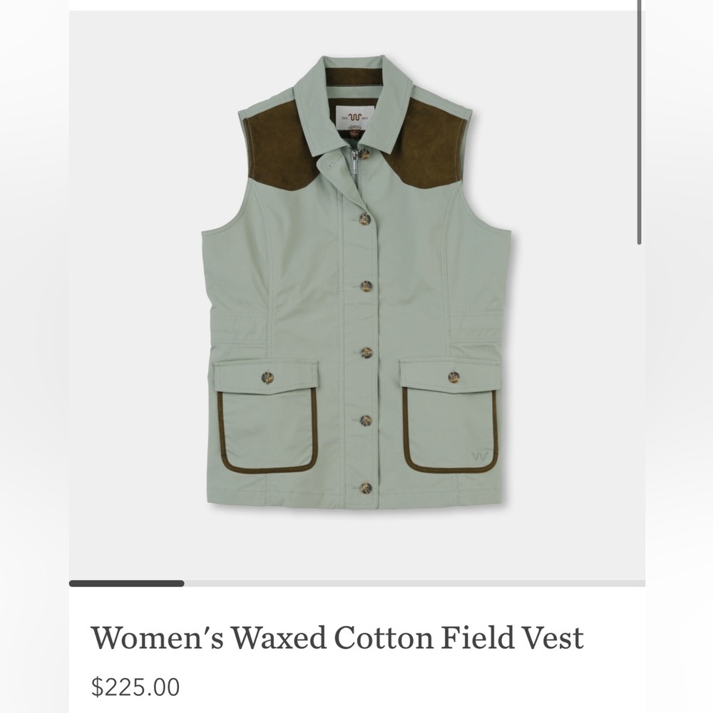 King Ranch Waxed Field Vest